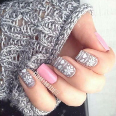 nail art style jacquard