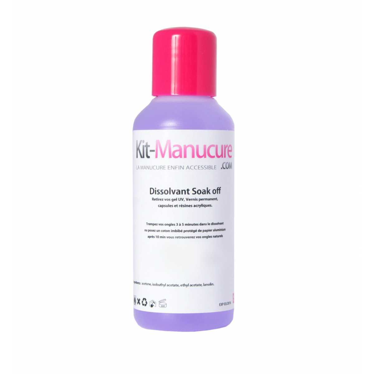 Dissolvant Soak Off - 1 L