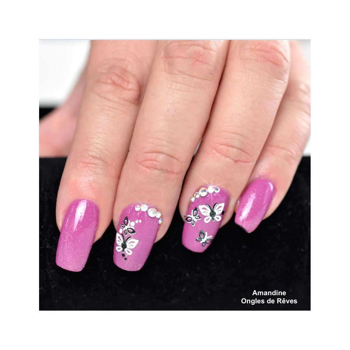 Stickers Papillons - Noir et Blanc