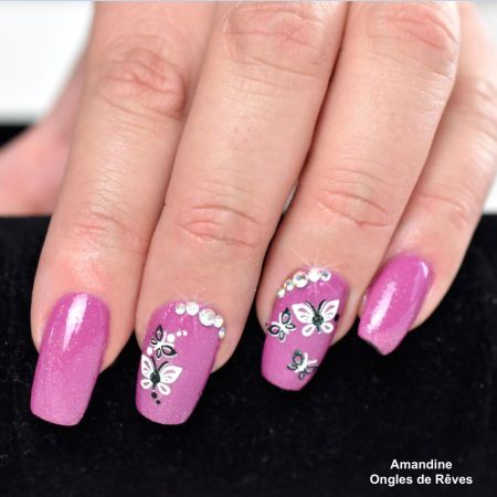 Stickers Papillons - Noir et Blanc