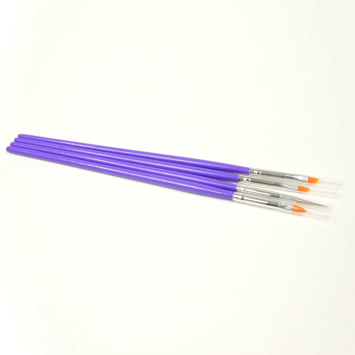 Lot de 3 Pinceaux pour Gel UV et 1 Dotting Tool