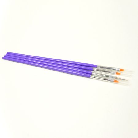 Lot de 3 Pinceaux pour Gel UV et 1 Dotting Tool