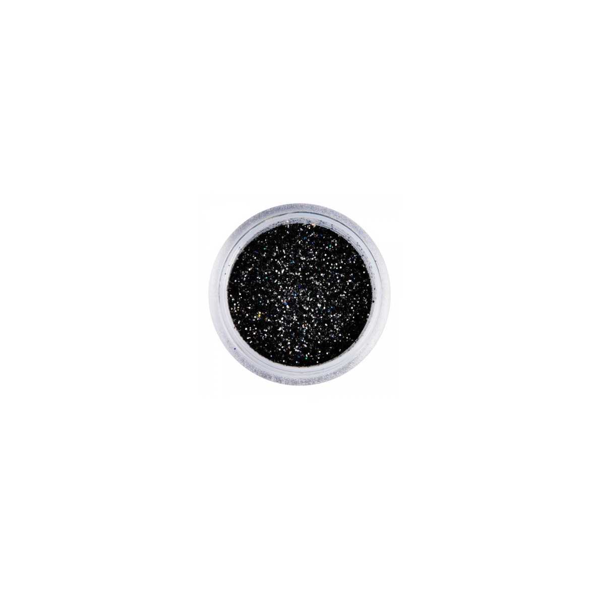 Paillettes pour Ongles, Paillettes Nail Art - Noir