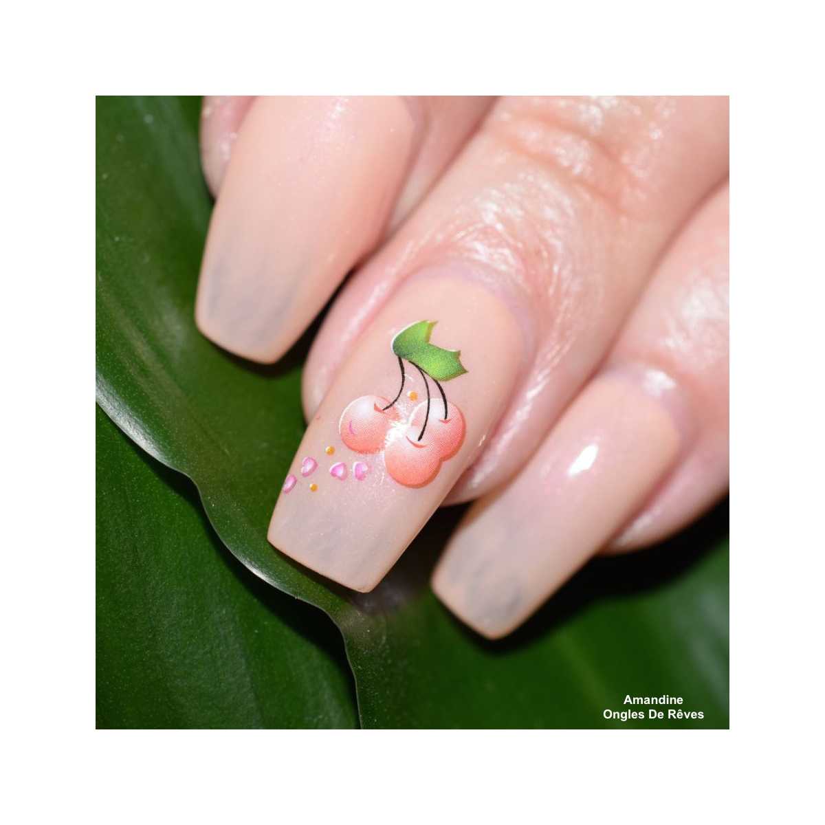 Water Decals Cerise - Rouge