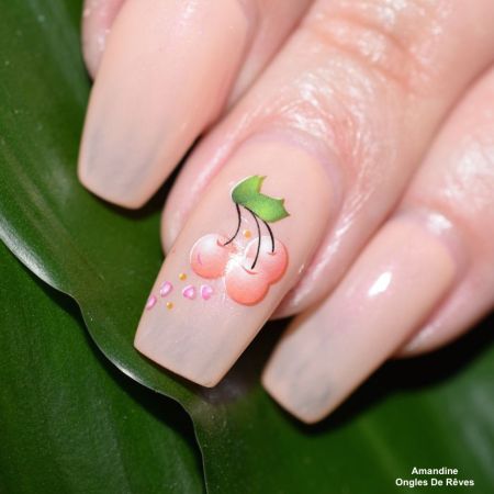 Water Decals Cerise - Rouge