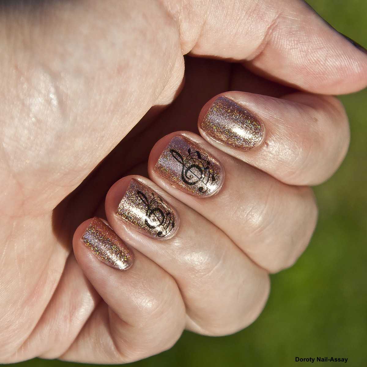 Water Decals Clés de Sol et Notes de Musique