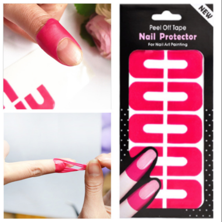 Protection Contours Ongles Peel Off - Rouge
