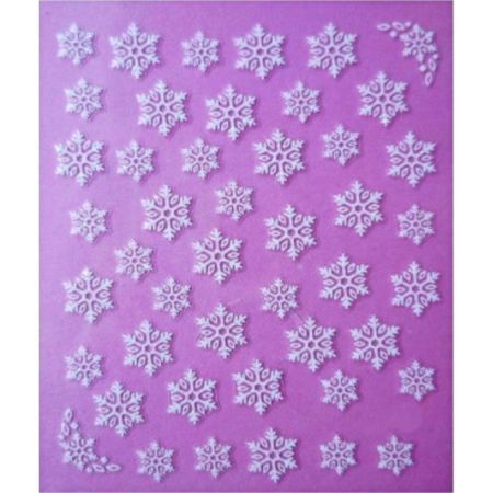 Stickers Flocons de Neige - Blanc