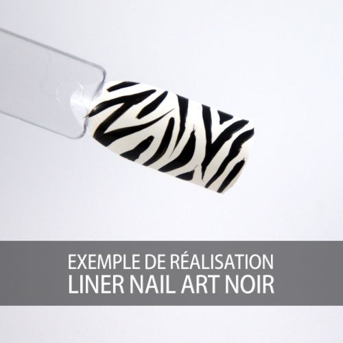 Liner Nail Art Noir