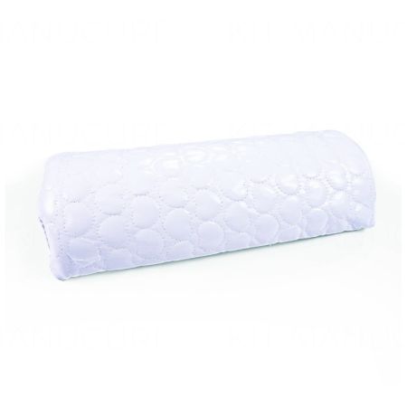 Repose Main Simili Cuir - Blanc avec Coeurs