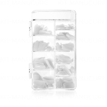 Capsules Faux Ongles Blanches X 100 (Tips)