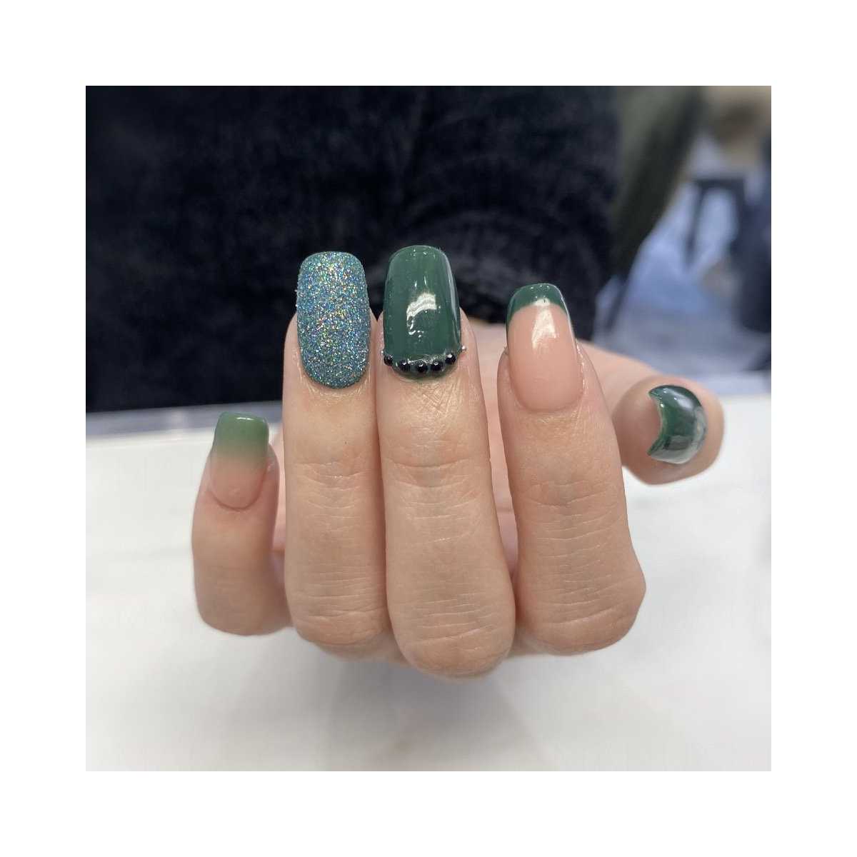 Vernis Semi-Permanent Vert Foncé