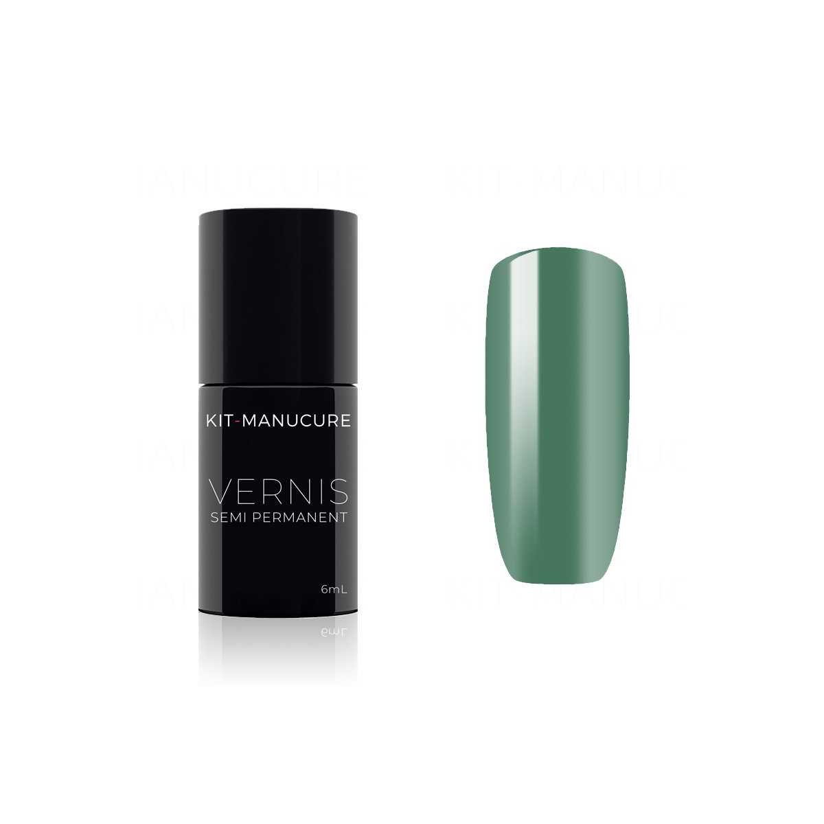 Vernis Semi-Permanent Vert Forêt