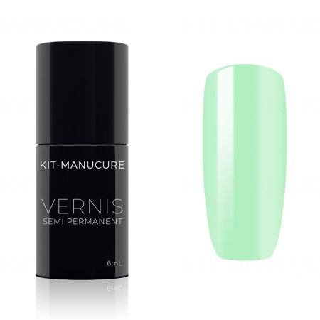 Vernis Semi-Permanent Vert Pastel