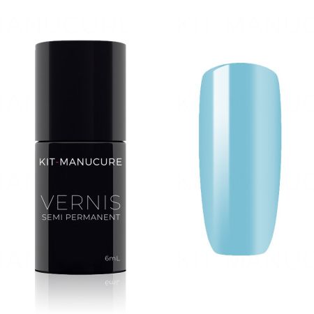 Vernis Semi-Permanent Bleu Clair