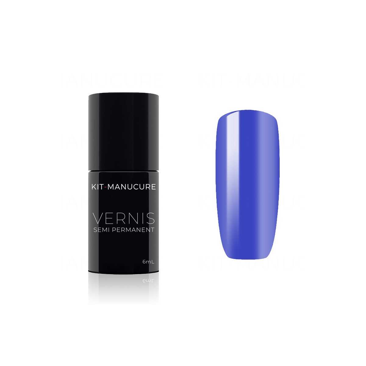 Vernis Semi-Permanent Bleu Profond