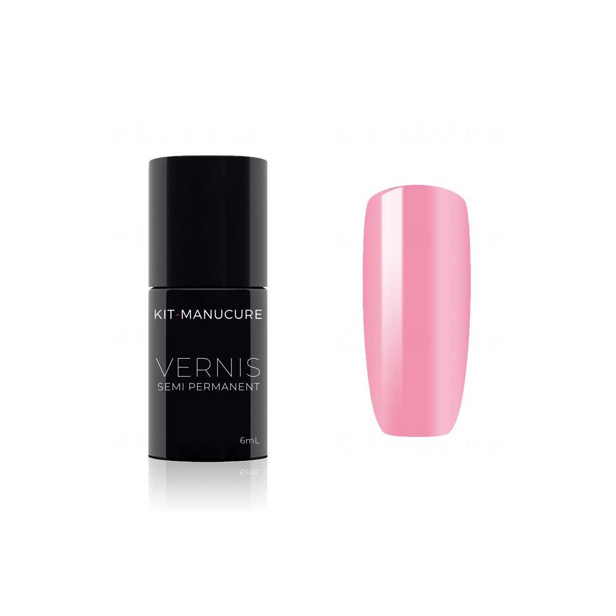 Vernis Semi-Permanent Rose tout Doux