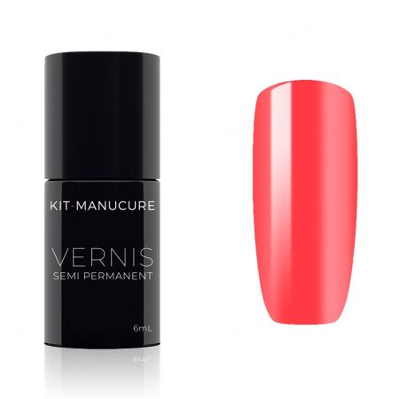 Vernis Semi-Permanent Rouge Acidulé