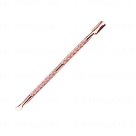 Pousse Cuticules en Acier Rose Doré