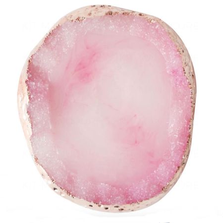 Palette manucure rose en résine