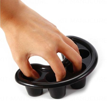 Bol Manucure 5 Doigts - Noir