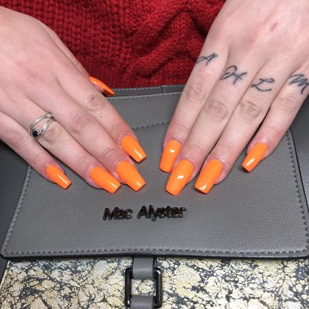 Vernis Semi-Permanent Orange Flashy