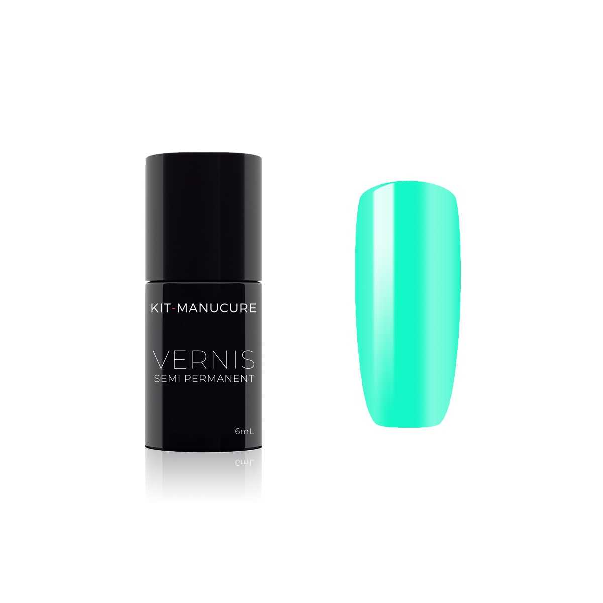 Vernis Semi-Permanent Vert Turquoise