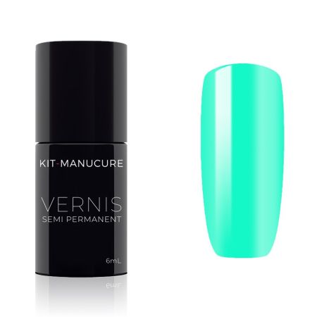 Vernis Semi-Permanent Vert Turquoise