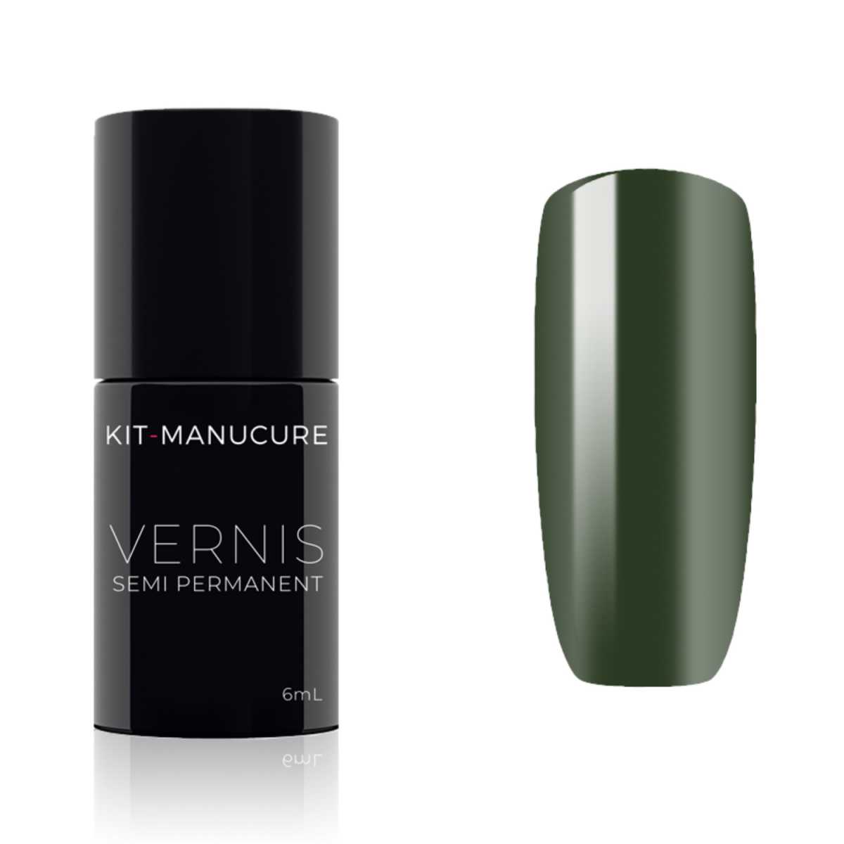 Vernis Semi-Permanent Vert Foncé