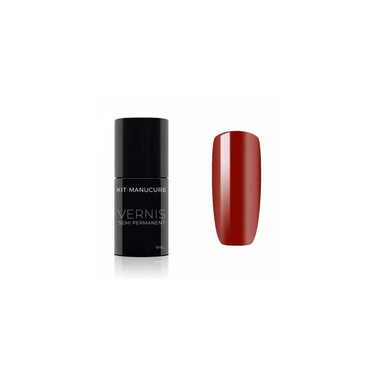 Kit Semi-Permanent 4 Vernis Rouges