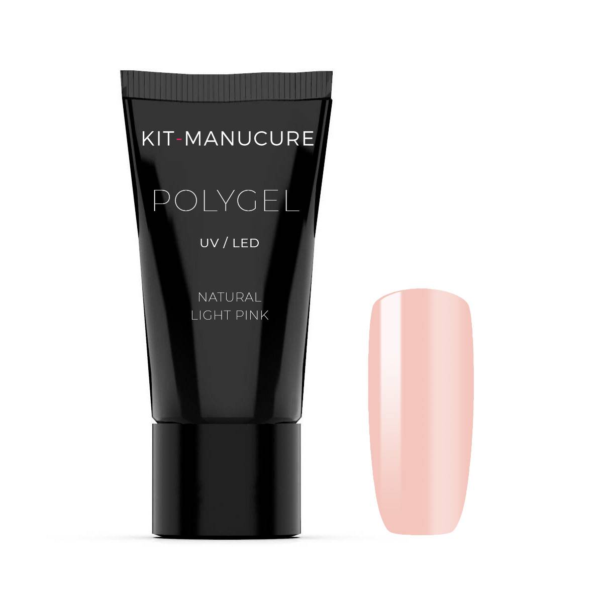 Polygel en tube Natural Light Pink