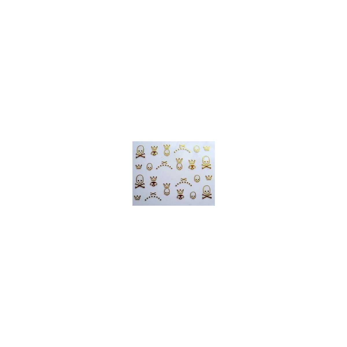 Stickers Tête de Mort - Doré https://www.kit-manucure.com/367-thickbox_default/stickers-ongle-tête-de-mort-doré.jpg