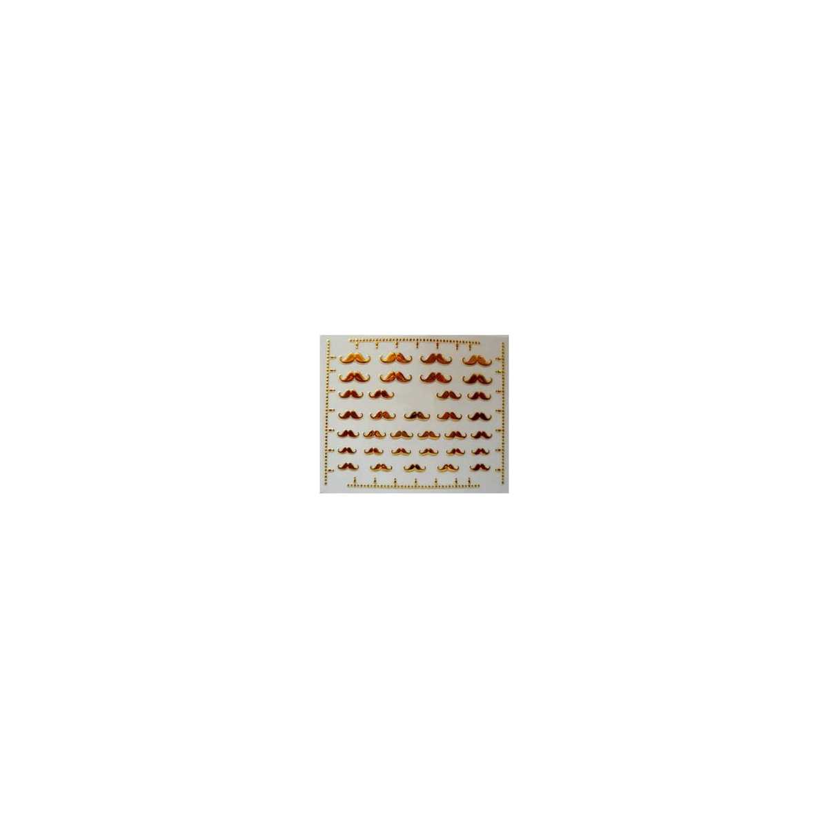 Stickers Moustaches - Doré https://www.kit-manucure.com/387-thickbox_default/stickers-pour-ongles-moustache-doré.jpg