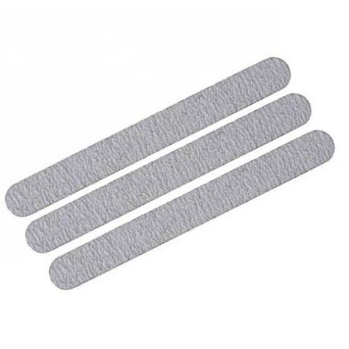 Limes à Ongles Droites Zébra 100/180 - Lot de 3