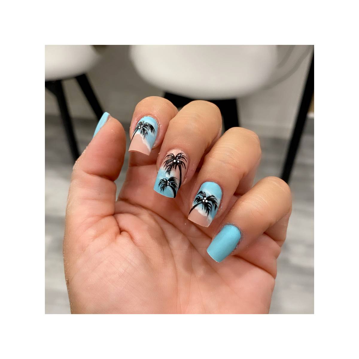 Vernis Semi-Permanent Bleu Clair