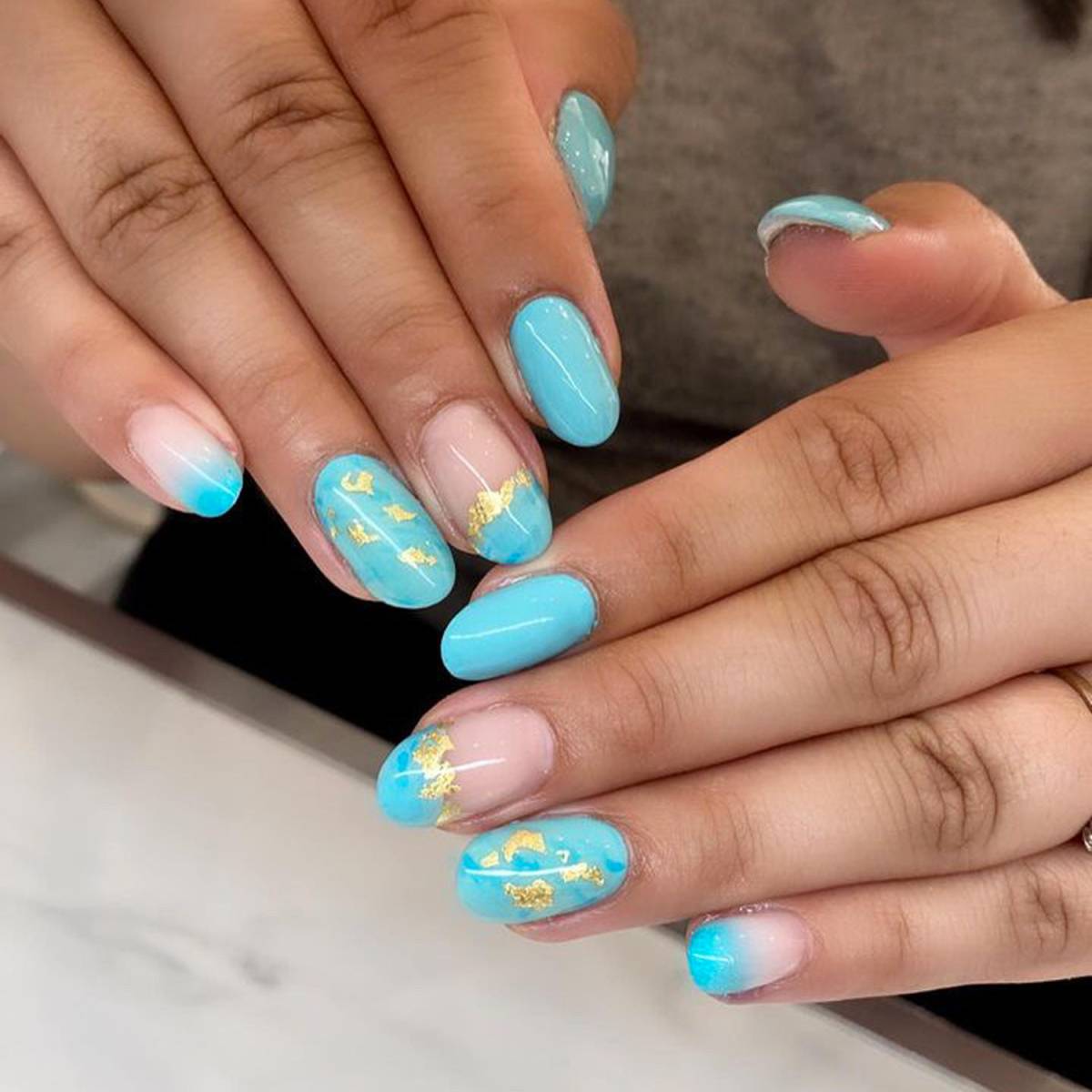 Vernis Semi-Permanent Bleu Turquoise