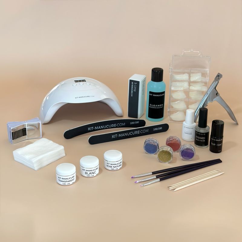 Kit Manucure Gel UV Capsules