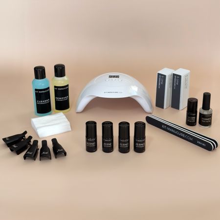 Kit Semi-Permanent 4 Vernis Rouges