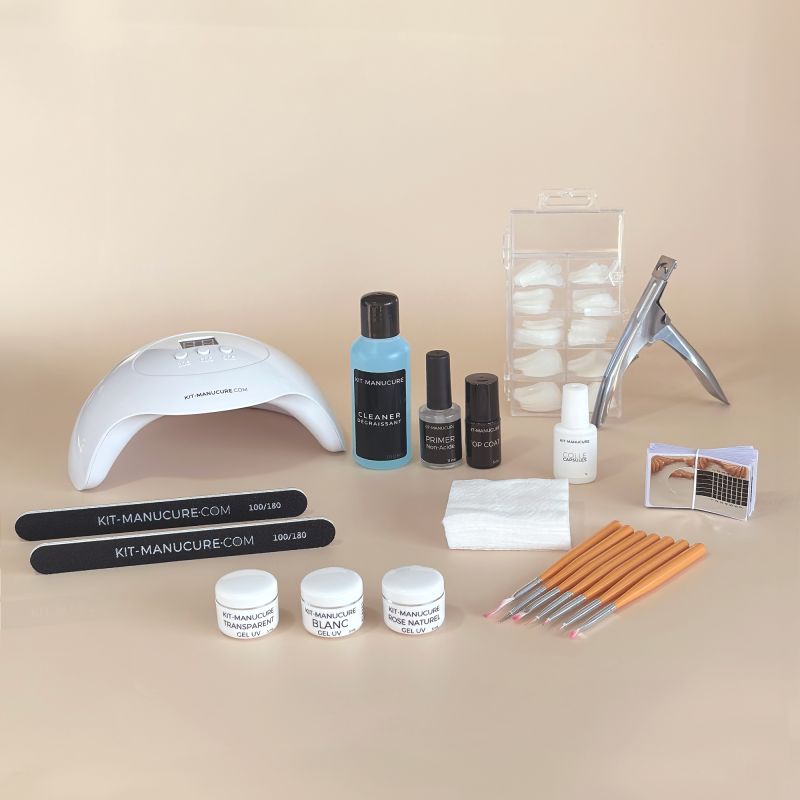 Kit Manucure Gel UV Couleur