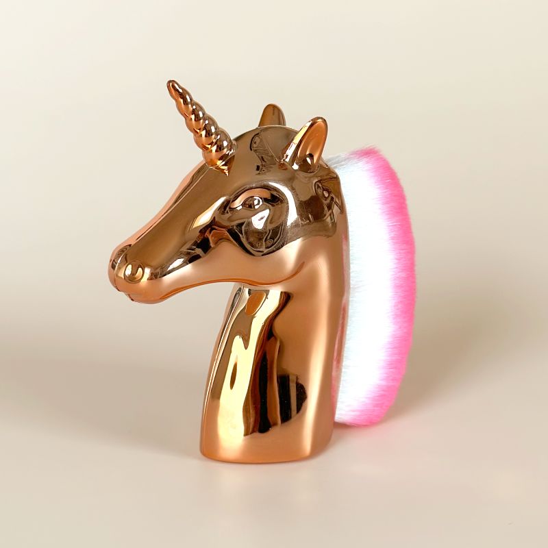 Brosse Dépoussiérante Manucure - Licorne Rose Gold