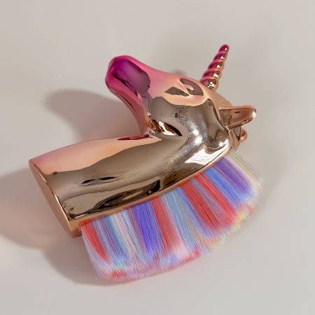 Brosse Dépoussiérante - Licorne Rose Gold Multicolore