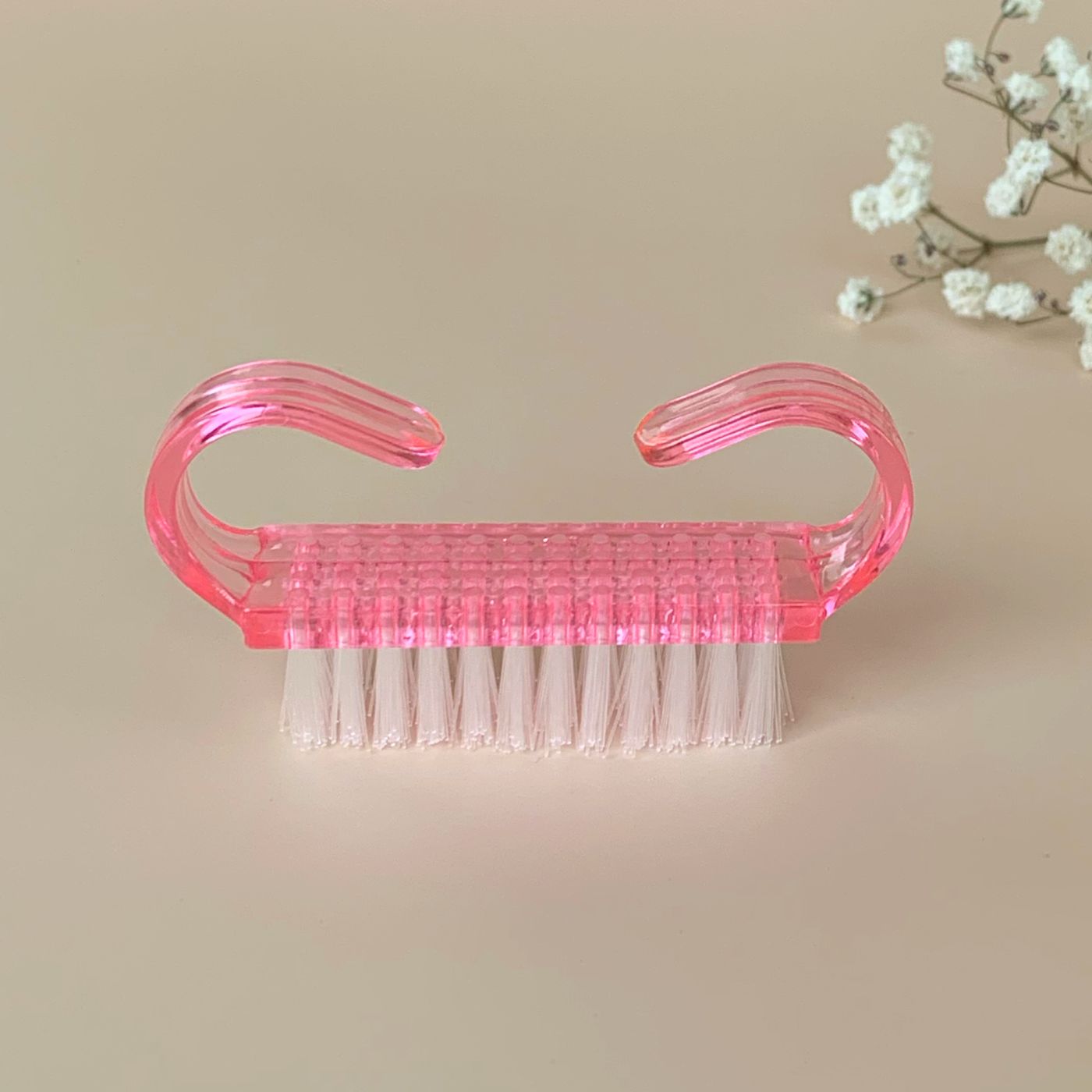 vente chaude main nettoyage petite brosse à ongles en plastique