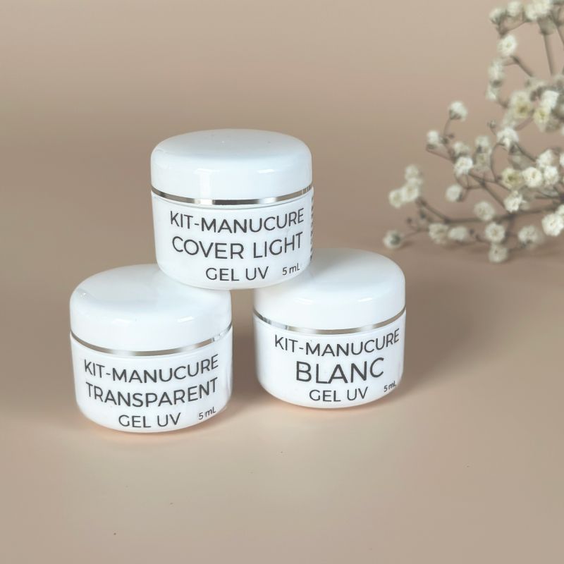 Kit Manucure Gel UV Capsules XL