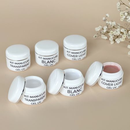 Lot de 6 Gels UV Monophase