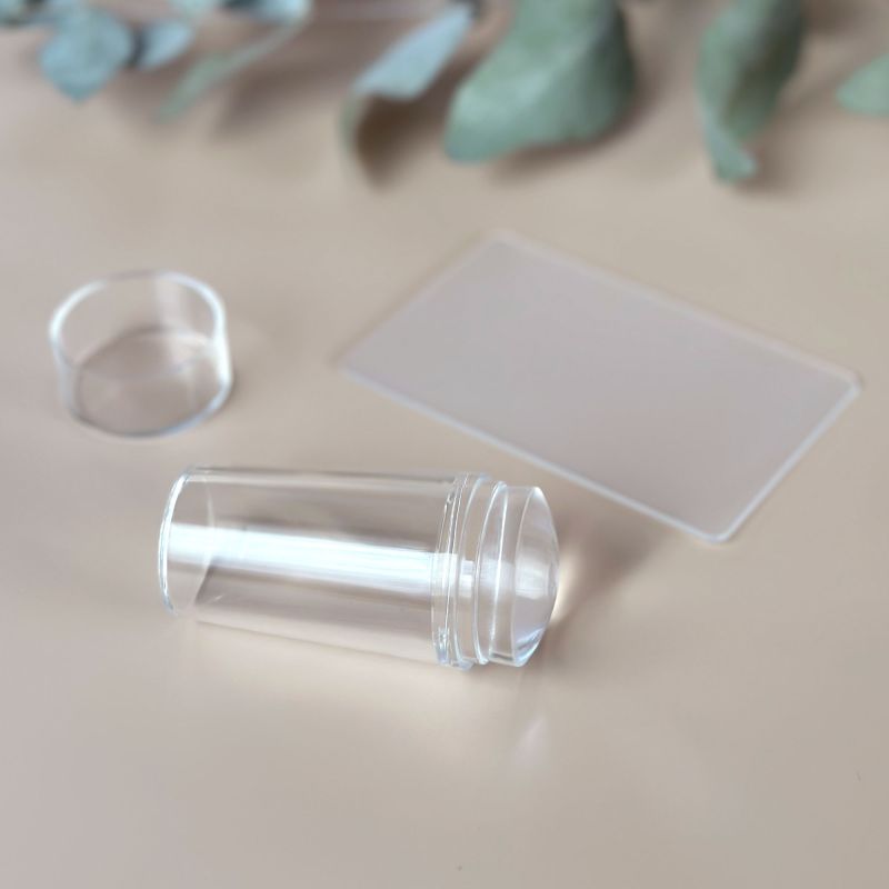 Tampon de Stamping Transparent - 100% Transparent