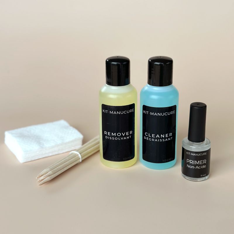 Kit Semi-Permanent 3 Vernis au Choix