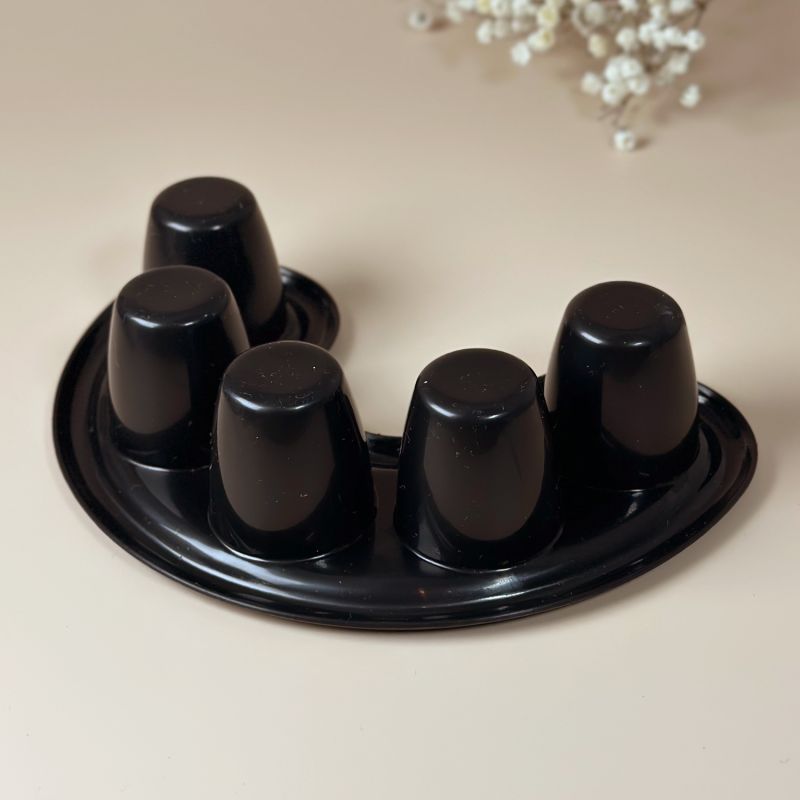 Bol Manucure 5 Doigts - Noir