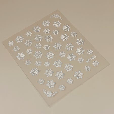 Stickers Flocons de Neige - Blanc