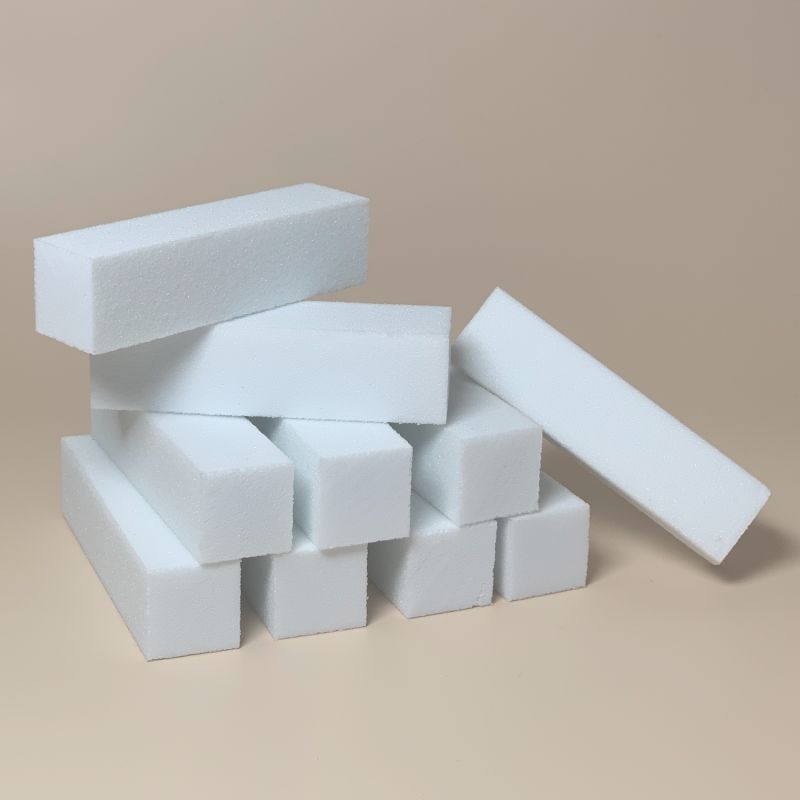 Lot de 10 Blocs Blancs / Polissoirs - Grain 240