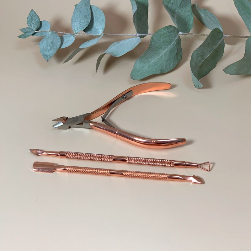 Set d'outils rose gold